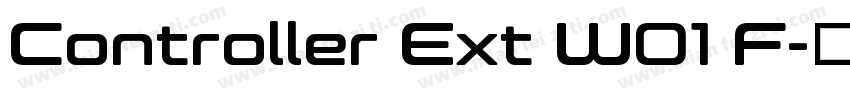 Controller Ext W01 F字体转换